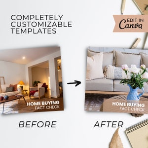November Real Estate Instagram Posts: Canva Templates, Captions (Digital Download) image 6