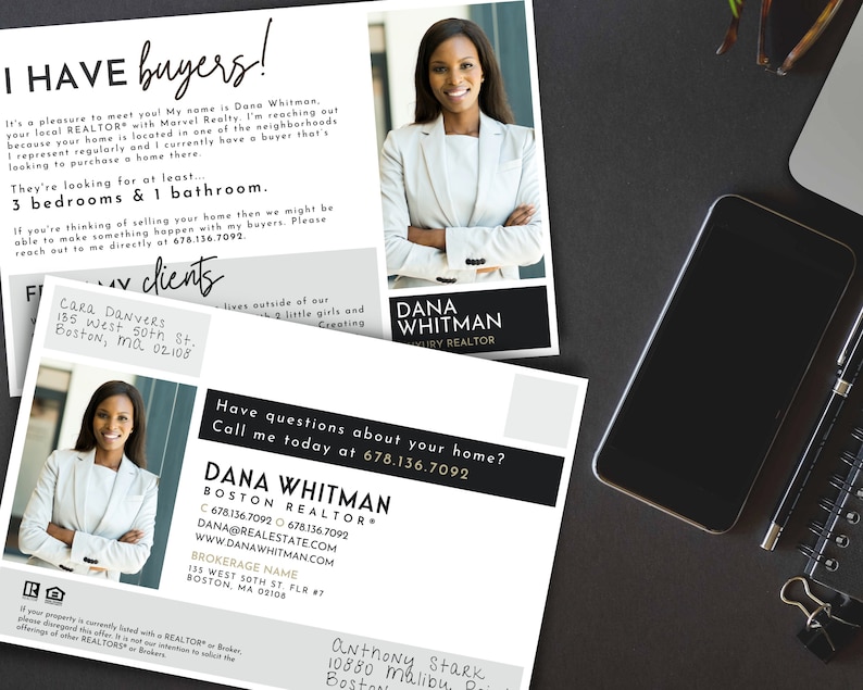 I Have Buyers Postcard Real Estate Postcard Realtor Farming Etsy