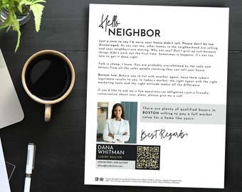 Abgelaufener Eintrag Buchstabe, Immobilien Brief Vorlage, Immobilien Marketing, Abgelaufener Eintrag, Prospecting Letter, D1 | SOFORTIGER CANVA DOWNLOAD