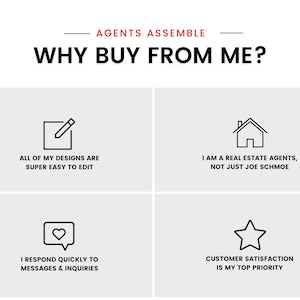 November Real Estate Instagram Posts: Canva Templates, Captions (Digital Download) image 8