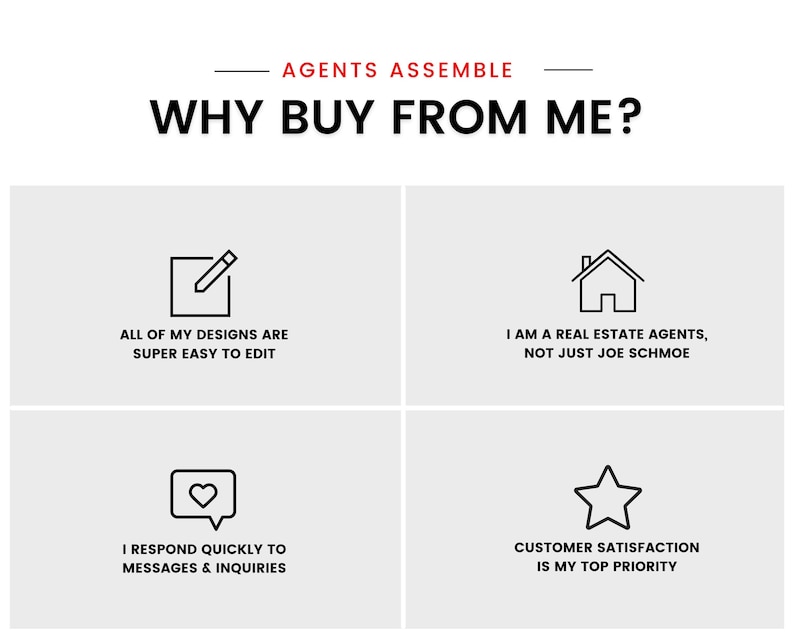 Plantilla de resumen de vecindario inmobiliario: Marketing de Canva personalizable (descarga instantánea) v3 imagen 5