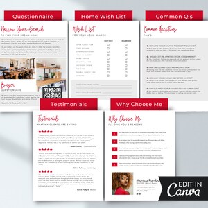 Home Buyer and Seller Guide Bundle for Real Estate Agents, Real Estate ...
