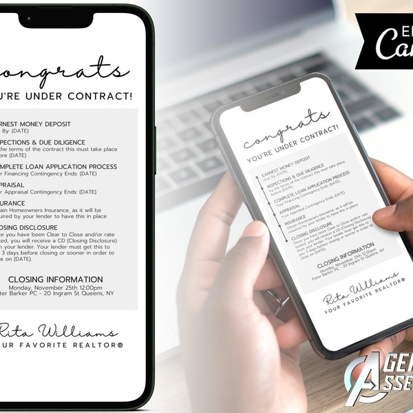 Real Estate Commercial Contract Etsy