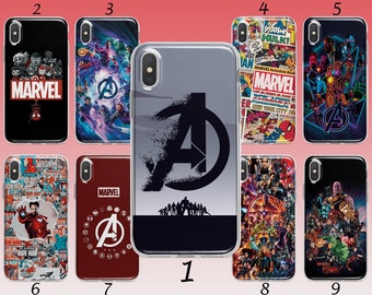 Marvel Iphone Case Etsy