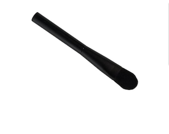 10 PCs Black Face Brush, Foundation Brush, Face Mask Brush, Synthetic