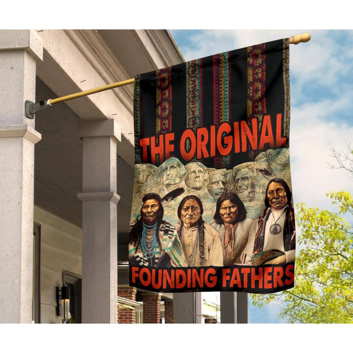 The Original Founding Fathers American Native Flag Indigenous Etsy
