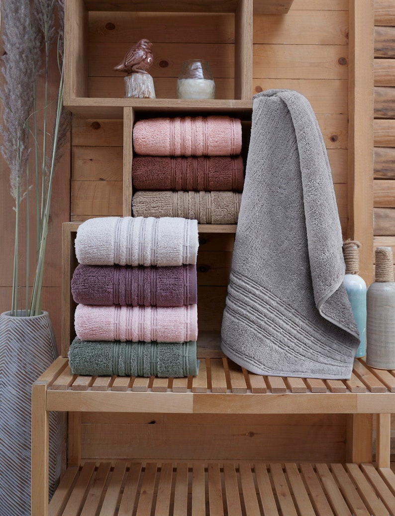 Premium Towels Set of 4 Towels Bohemian Towels Classy Towel Etsy