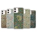 Wallpaper William Morris Phone Case fit for iPhone 14, 13 Pro, 12 mini, 11, XR, 7+, 7 & Samsung A50, A51, S21, A53, Huawei P20, P30 Pro D60 