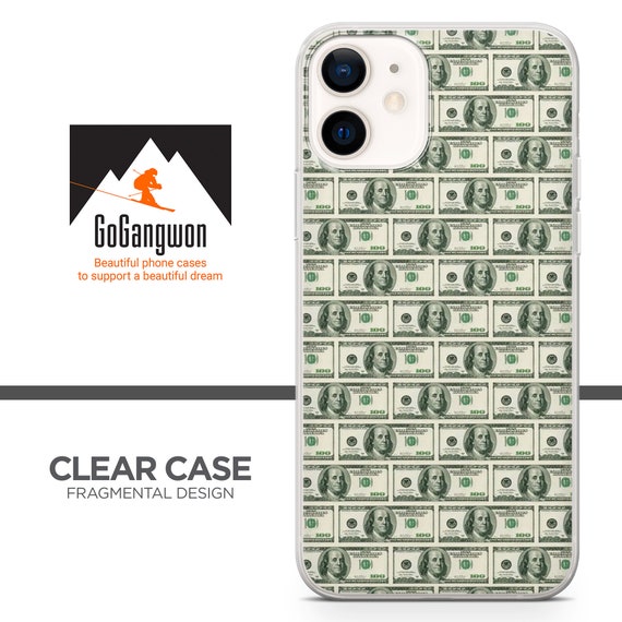Coque IPhone Robustesse Billet 100 Dollars - Or - Pour IPhone 14, 13, XR, XS - Coolicality