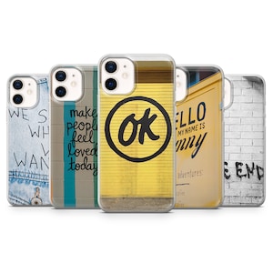 Inspiring Saying Design Phone Case for iPhone 14, 13 Pro, 12 mini, 11, XR, 7+, 7 & Samsung A50, A51, S21, A53, Huawei P20, P30 Pro D17