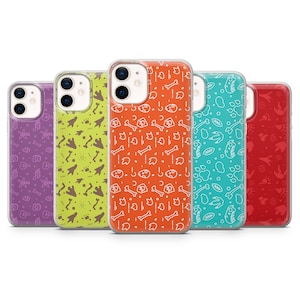 Bones And Fosils Cute Phone Case fit for iPhone 14, 13 Pro, 12 mini, 11, XR, 7+, 7 & Samsung A50, A51, S21, A53, Huawei P20, P30 Pro D76