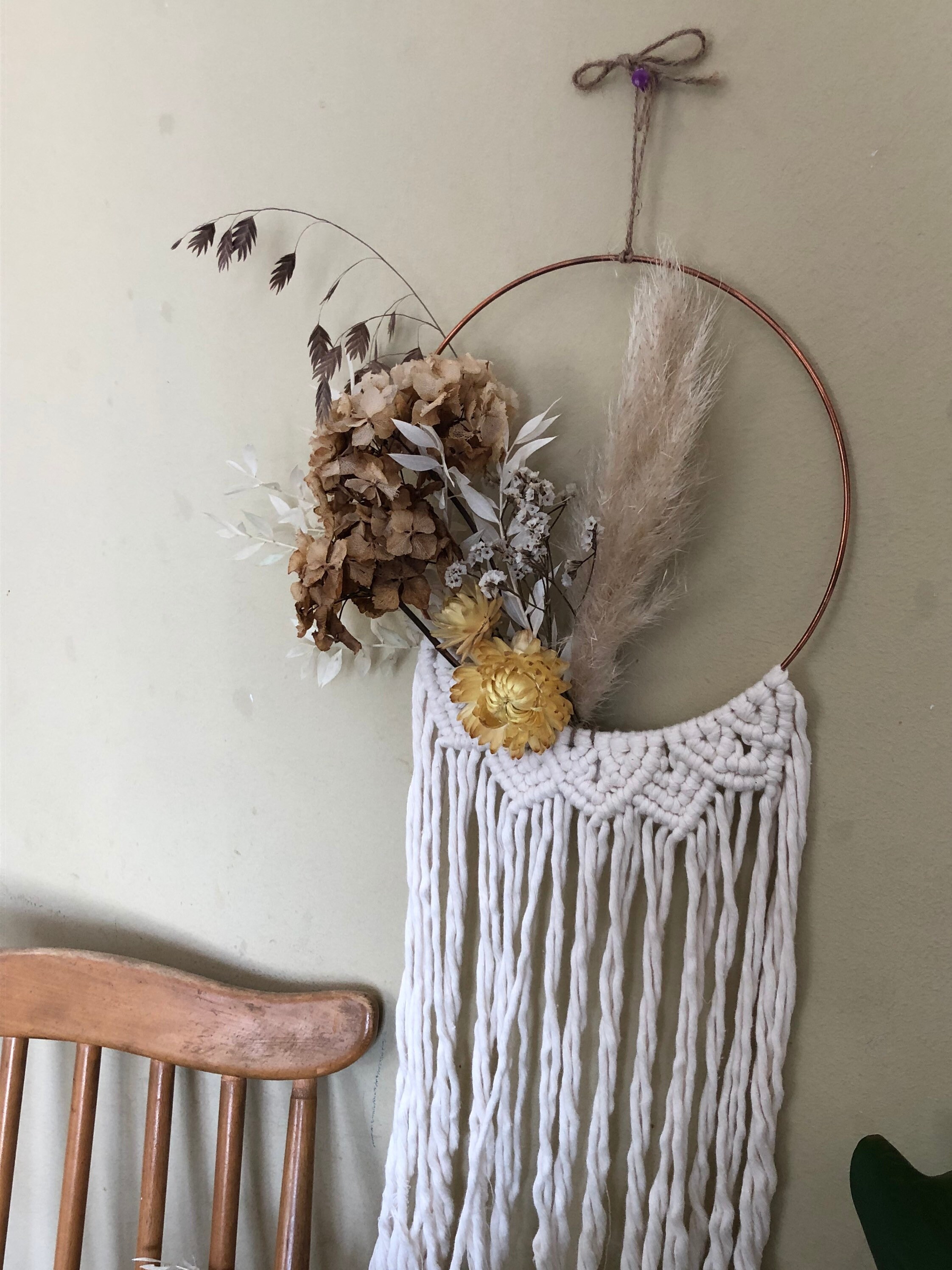 Handmade unique wall hanging Etsy