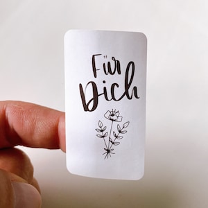 Per te adesivi bianco e nero/ Venditore Etsy/ Prodotti per imballaggio/ Etichette/ Confezionamento regalo - Per te/ Regalo