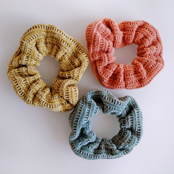 Scrunchie Cord // aus buntem Stretchcord // Scrunchie set //Partnerscrunchie // Haargummi // Partnerlook // Geschenk für Freundin