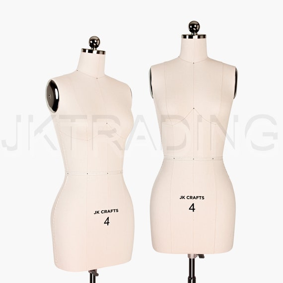 chantilly lace fit and flare wedding dress French European Inc. Missy Full Body Standard Dress Form (Sizes Available:  2, 4, 6, 8, 10, 12) main image 1