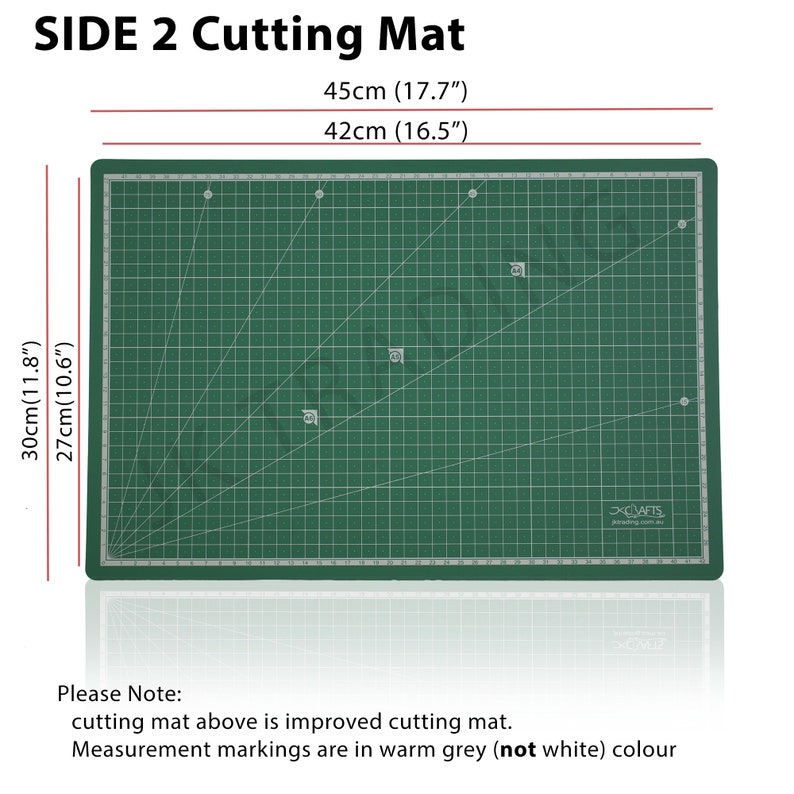 Jkcrafts Self Healing Cutting Mat A0 A1 A2 A3 A4 A5 Craft Mat Sewing