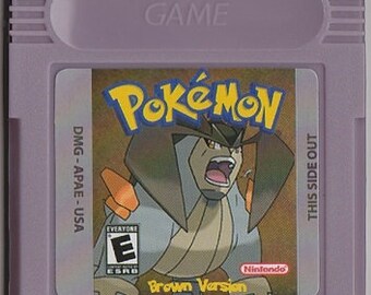 Pokemon Brown Gbc Etsy