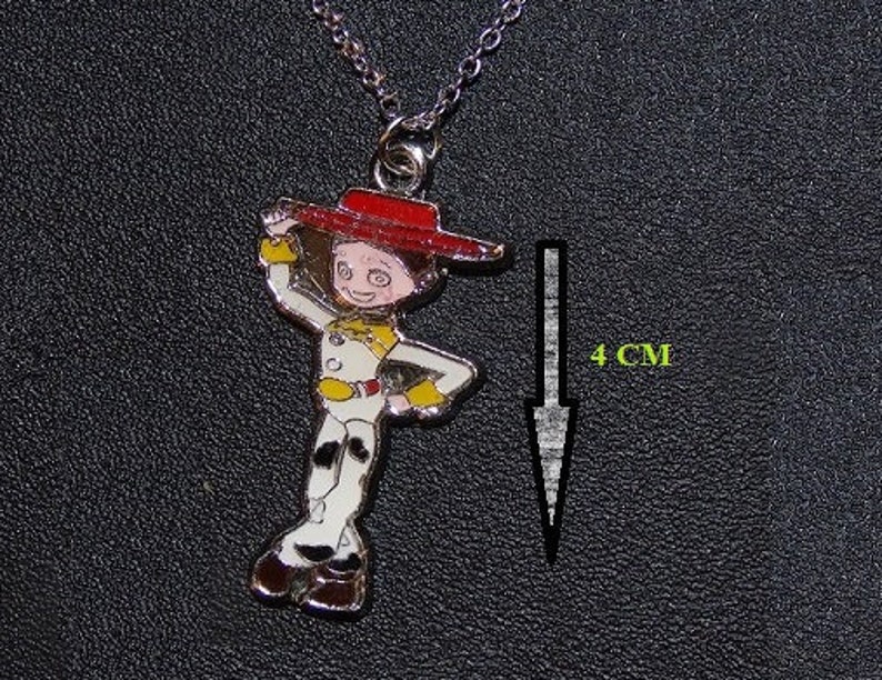 Charm Toy Story Pendant Necklace Jessie Etsy