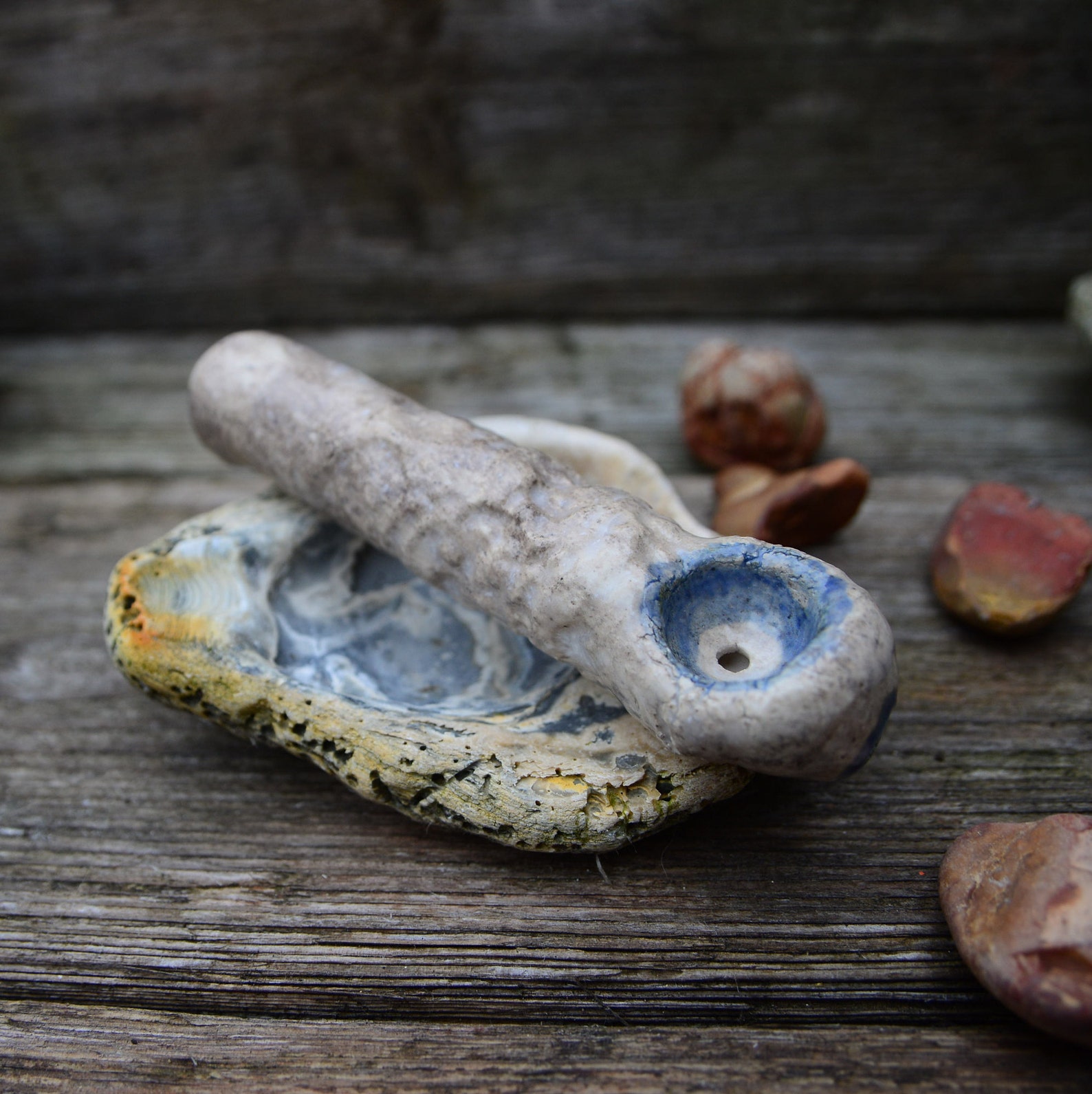 Unique Handmade Ceramic Pipe.ceramic Pipe. Smoking Etsy