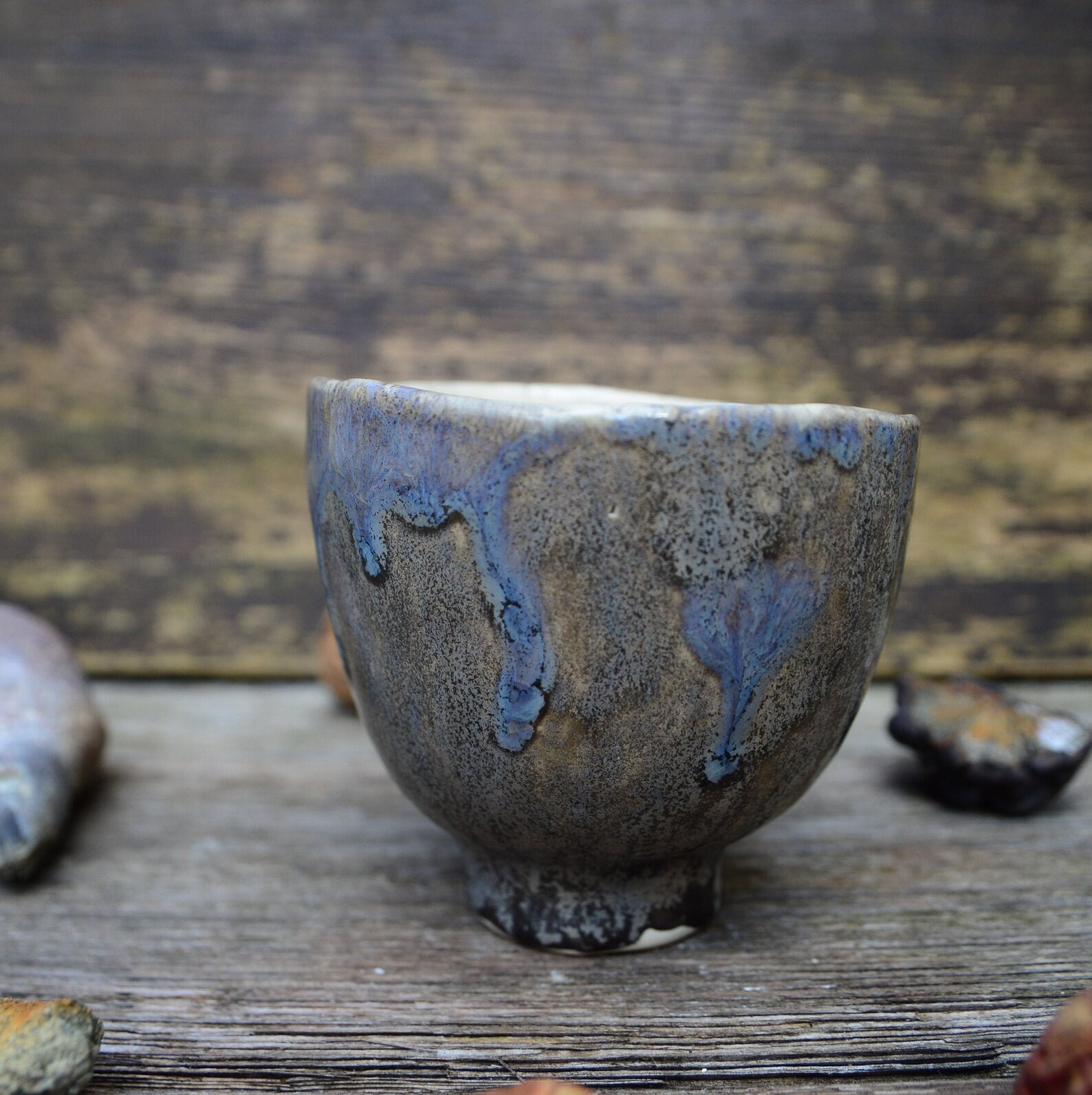 Japanese style cup unique cup ceramic handmade cupkeramik Etsy