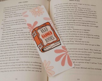 Read Banned Books Printed Laminated One Sided Bookmark