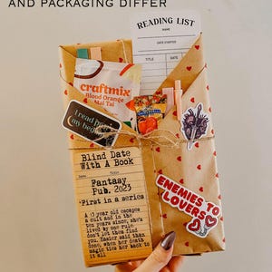 Blind Date With A Book, Mystery Book, Book Lovers Gift, Book Club, Thrifted Books