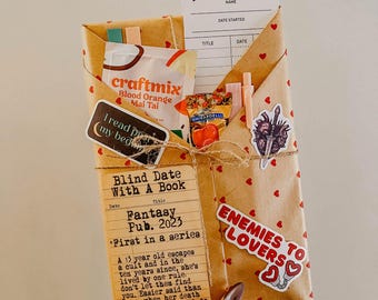 Blind Date With A Book, Mystery Book, Book Lovers Gift, Book Club, Thrifted Books