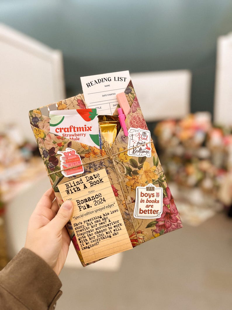 Blind Date With A Book, Mystery Book, Book Lovers Gift, Book Club, Thrifted Books image 10