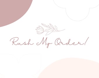 Rush Order Pressed Floral Bookmarks, Real dried pressed flowers, made to order, customizable