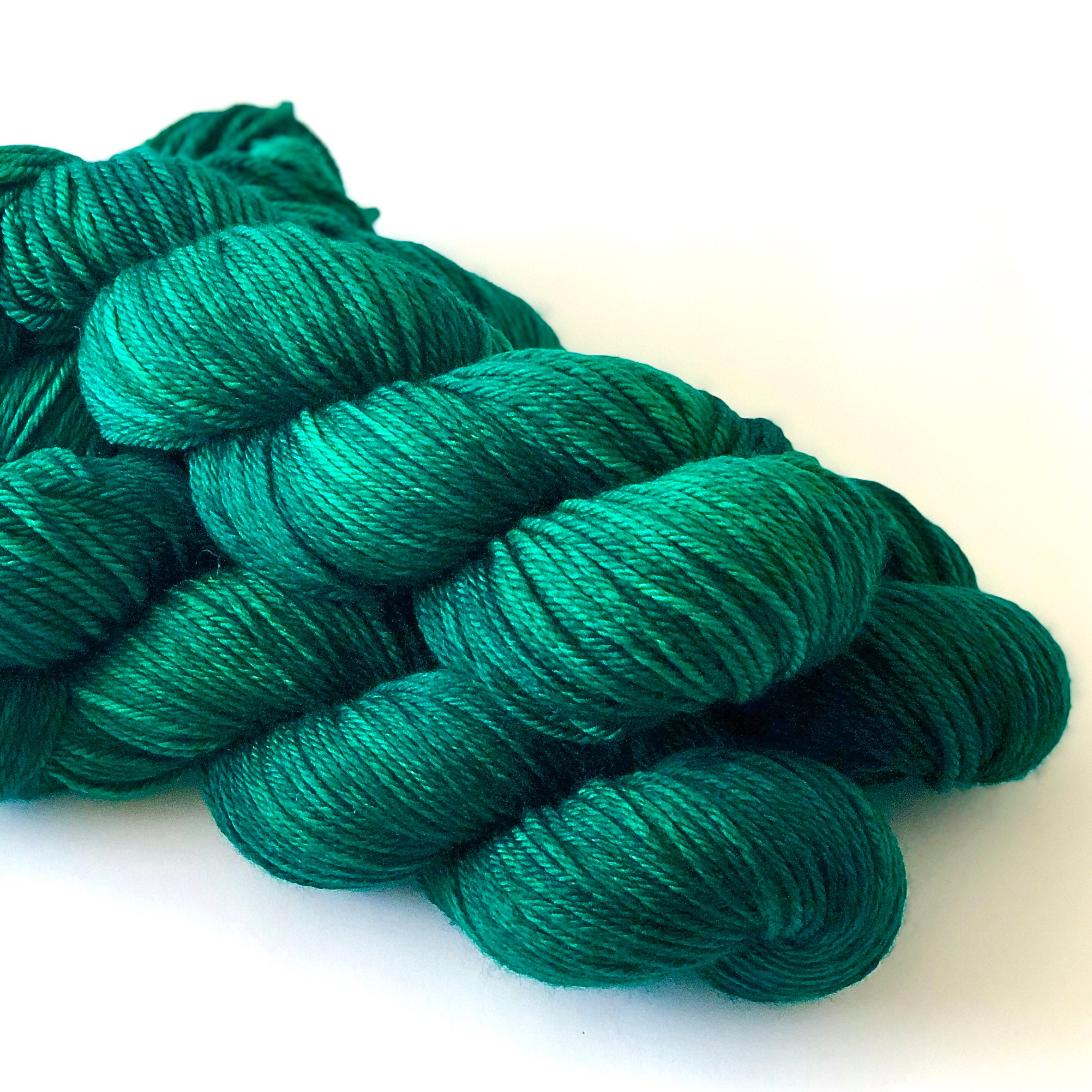 Forever Green 100 Superwash Merino Wool yarn worsted weight Etsy