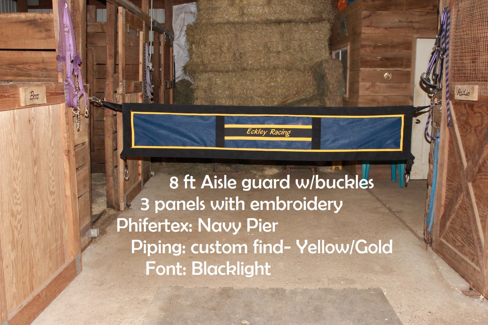 Custom Stall Guards and Aisle Guards Barn Horse Dog Etsy
