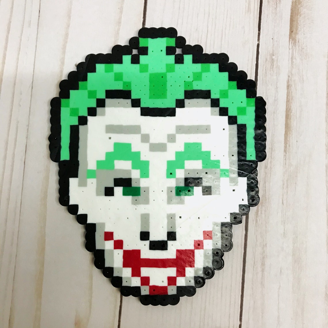 DC Comics Fuse Bead Art Batman Joker Perler Beads Bead Etsy