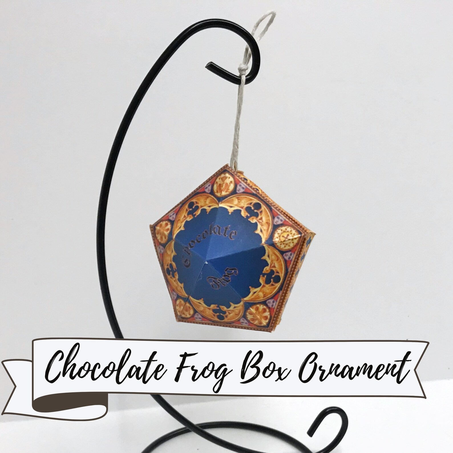 Chocolate Frog Ornament / Christmas Ornament / Holiday Decor / Etsy