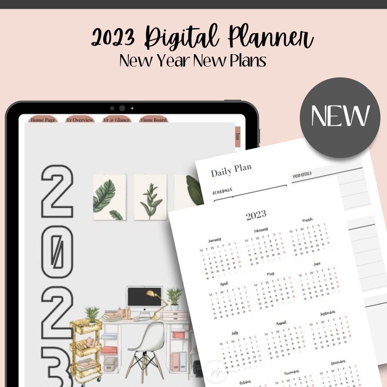 2023 Digital Planner - Etsy