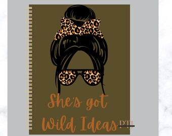 She's Got Wild Ideas 12 Month Undated Planner