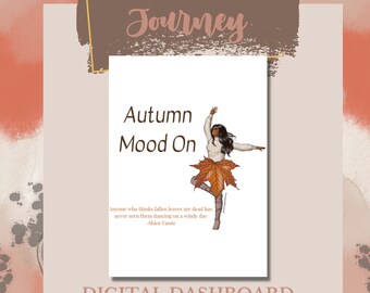 Autumn Mood On Printable Dashboard