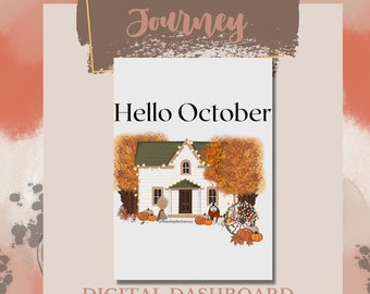 Hello October Printable Dashboard