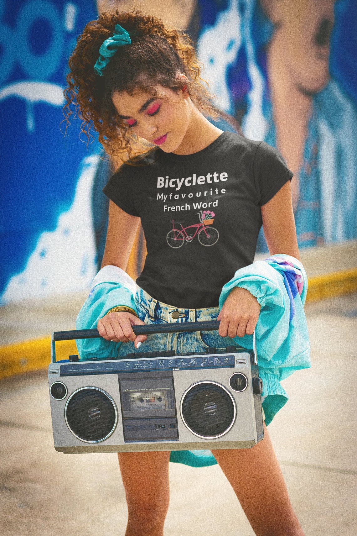 Bicyclette My Favourite French Word French Bicycle TShirt