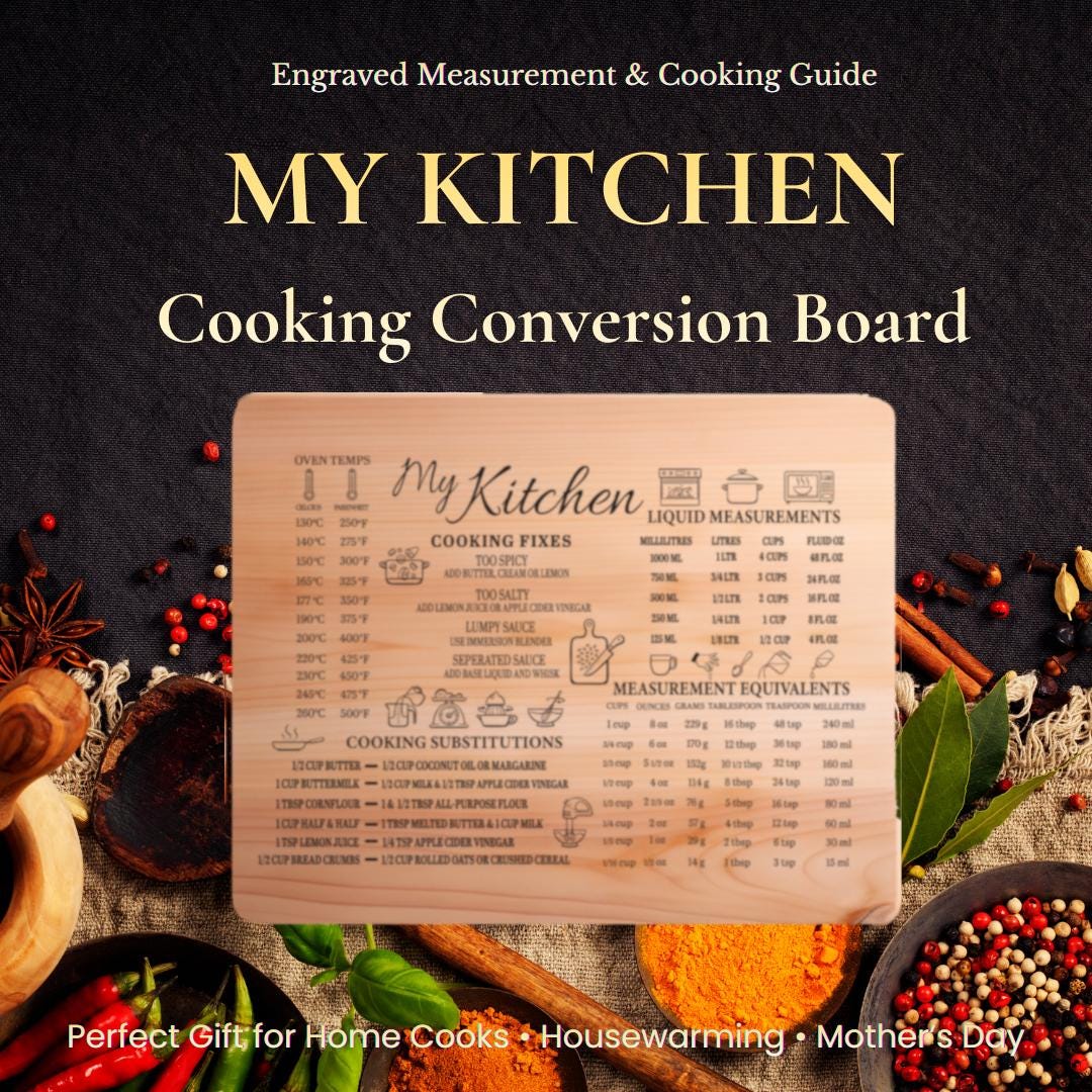 Printable Cutting Board Engraving Files for Cooking Enthusiasts & Gift ...