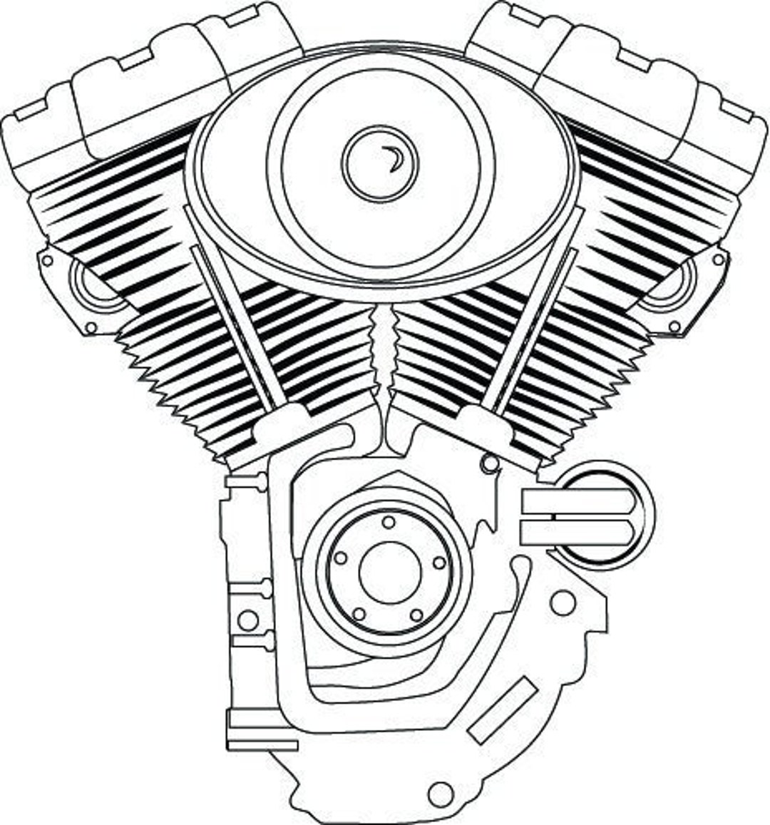 V-8 Motor SVG Files for Cricut - V8 Engine - SVG, Pdf, Ai, Eps, Jpg ...