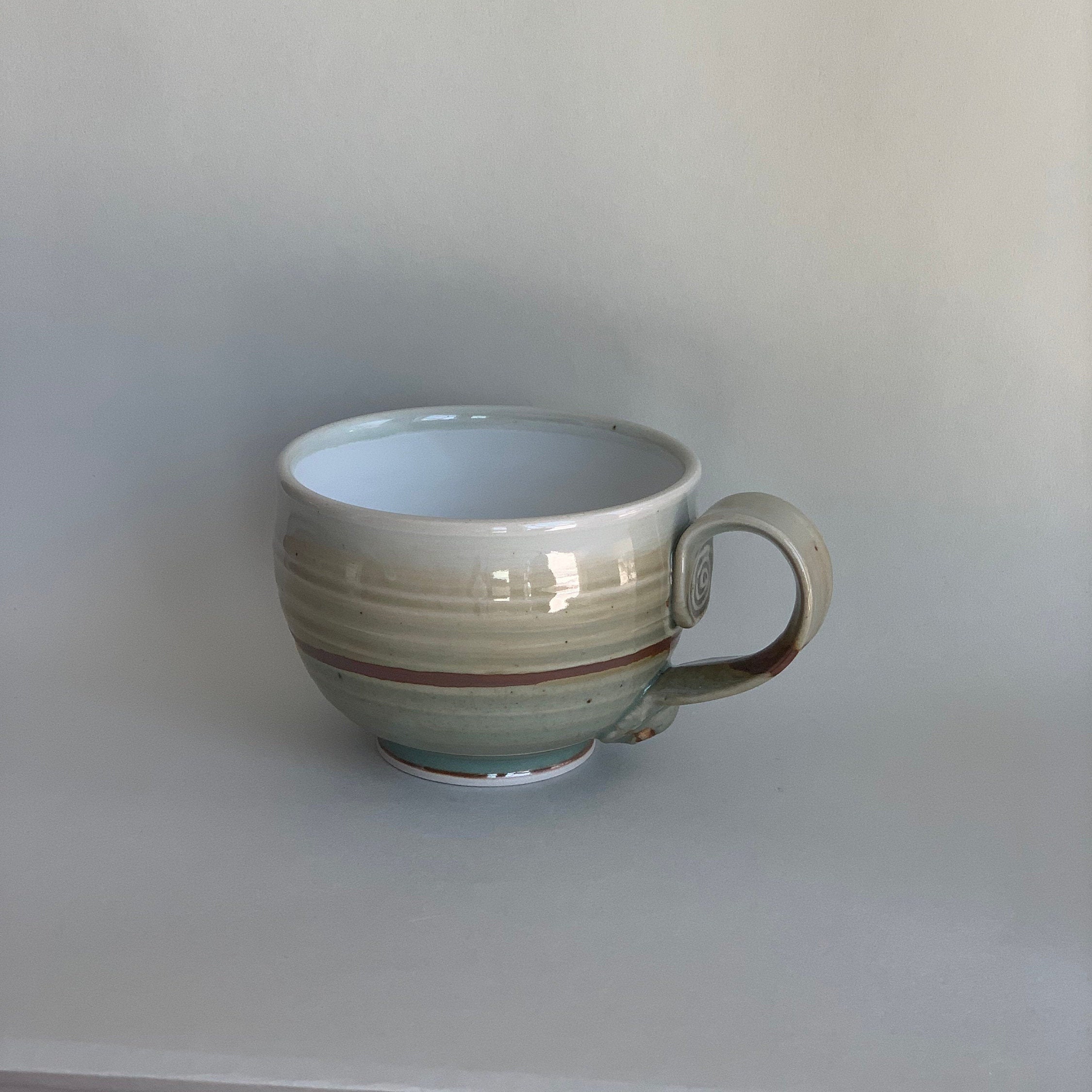 Vitreous Porcelain Mug, Functional Ceramics, Coffee Mug, Pottery Mug