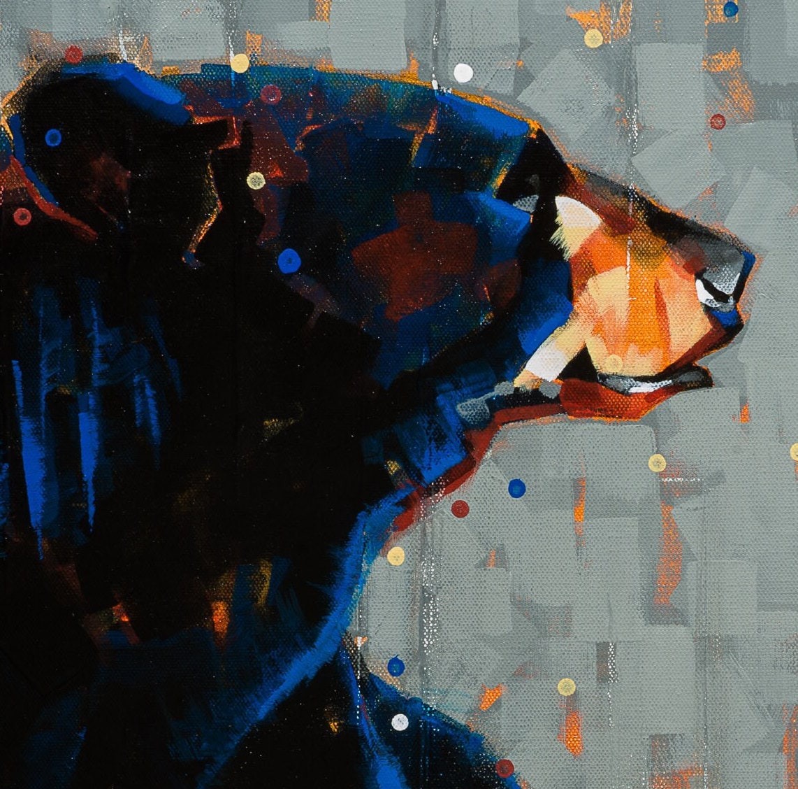 Black Bear Spirit Animal Premium Archival Matte Art Print - Etsy