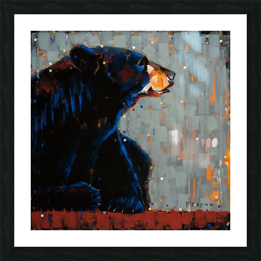 Black Bear Spirit Animal Premium Archival Matte Art Print - Etsy