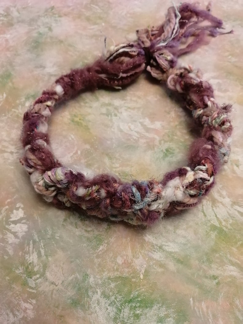 Frosty Vineyard multipurpose woven braid headband