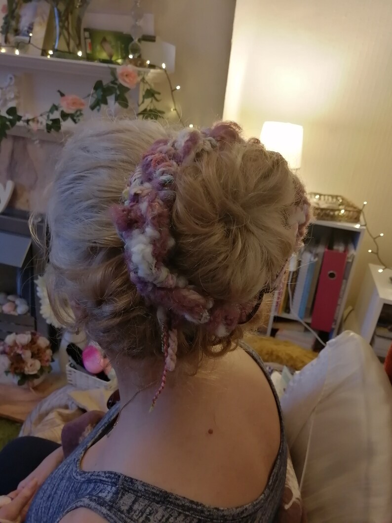 Frosty Vineyard multipurpose woven braid headband