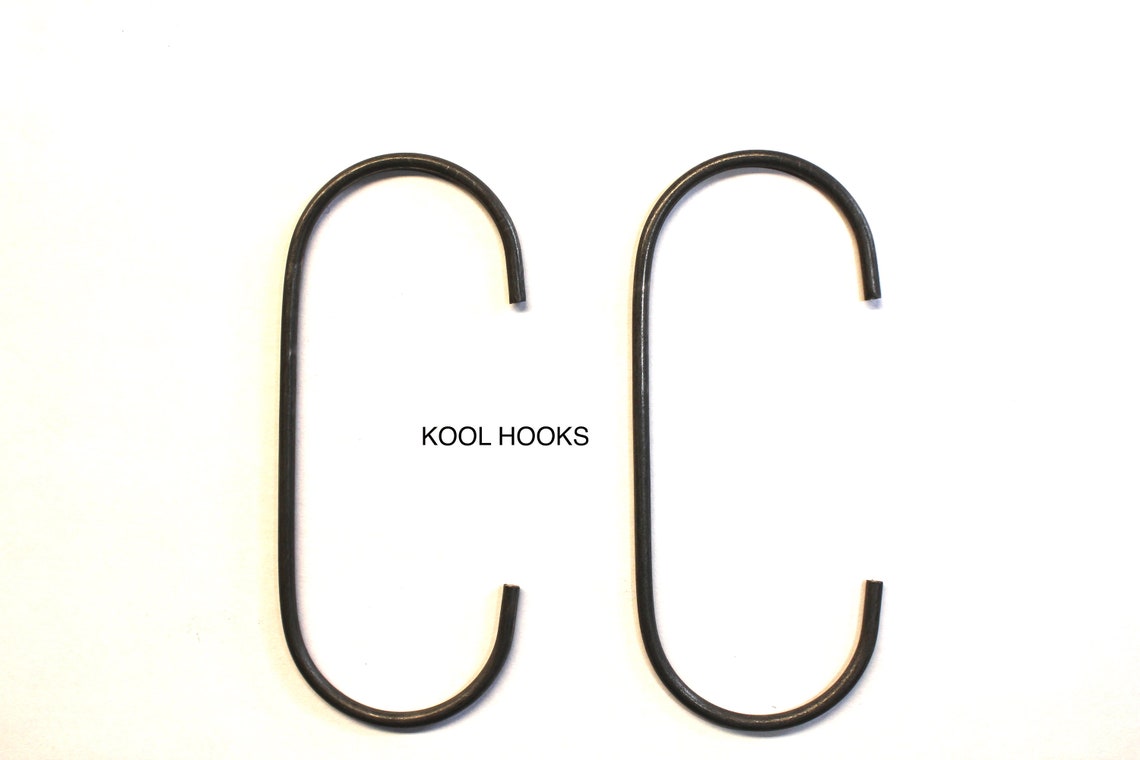 Metal Hooks / C Hooks / Powder Coating Hooks / Paint Hooks / Etsy