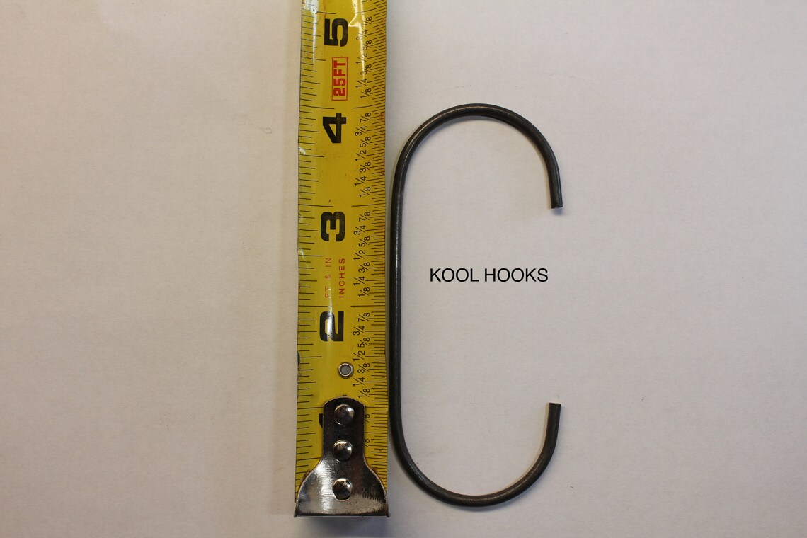 Metal Hooks / C Hooks / Powder Coating Hooks / Paint Hooks / Etsy