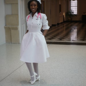 vintage white dress