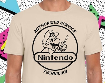 Nintendo Repair Technician Shirt - Etsy