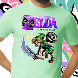Zelda Majora&#39;s Mask Shirt N64